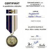 Medaille Gen. Paleček